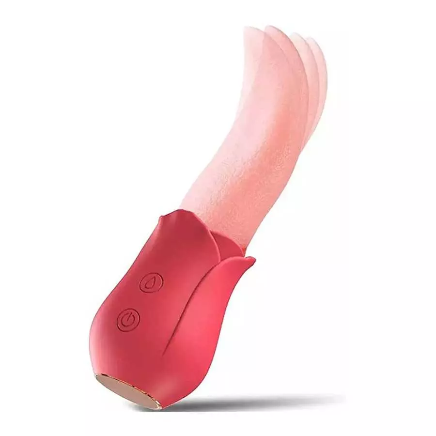 Rose Toy, Rose Sex Stimulator for Women, Clitoral G Spot Tongue Licking Vibrator Nipples Massager Vaginal Breast Anal Sex Toys f Rose Toy, Rose Sex Stimulator for Women, Clitoral G Spot Tongue Licking Vibrator Nipples Massager Vaginal Breast Anal Sex Toys f