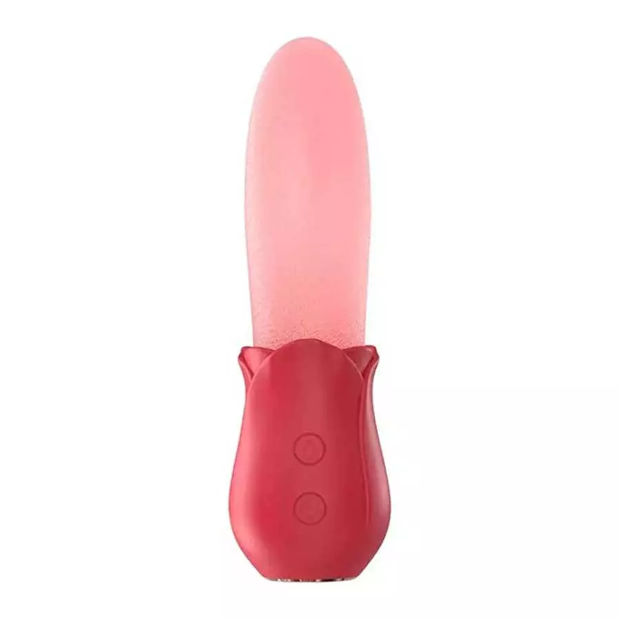 Rose Toy, Rose Sex Stimulator for Women, Clitoral G Spot Tongue Licking Vibrator Nipples Massager Vaginal Breast Anal Sex Toys f