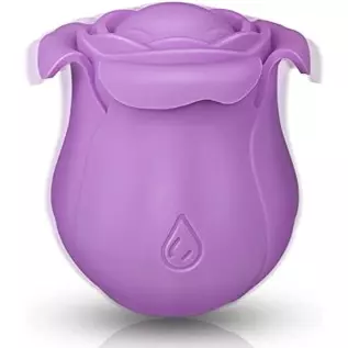 Generic Rose Toy for Women - Upgraded Rose Vibrator Clitoral Nipple Stimulator, G spot Dildo Rose Sucker Sex Toy for Women Pleas