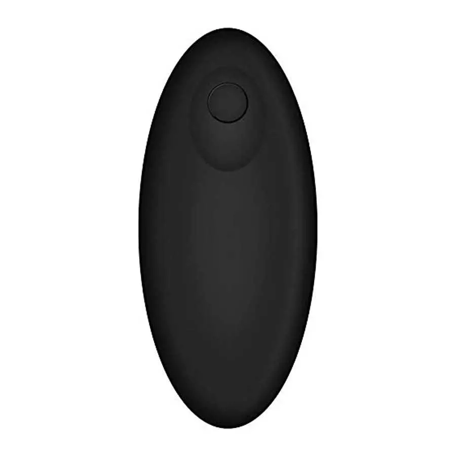 Doc Johnson OptiMALE™ - P-Curve - Ergonomically Curved Beginner-Friendly Vibrating Prostate Massager - Silicone, Remote Operated