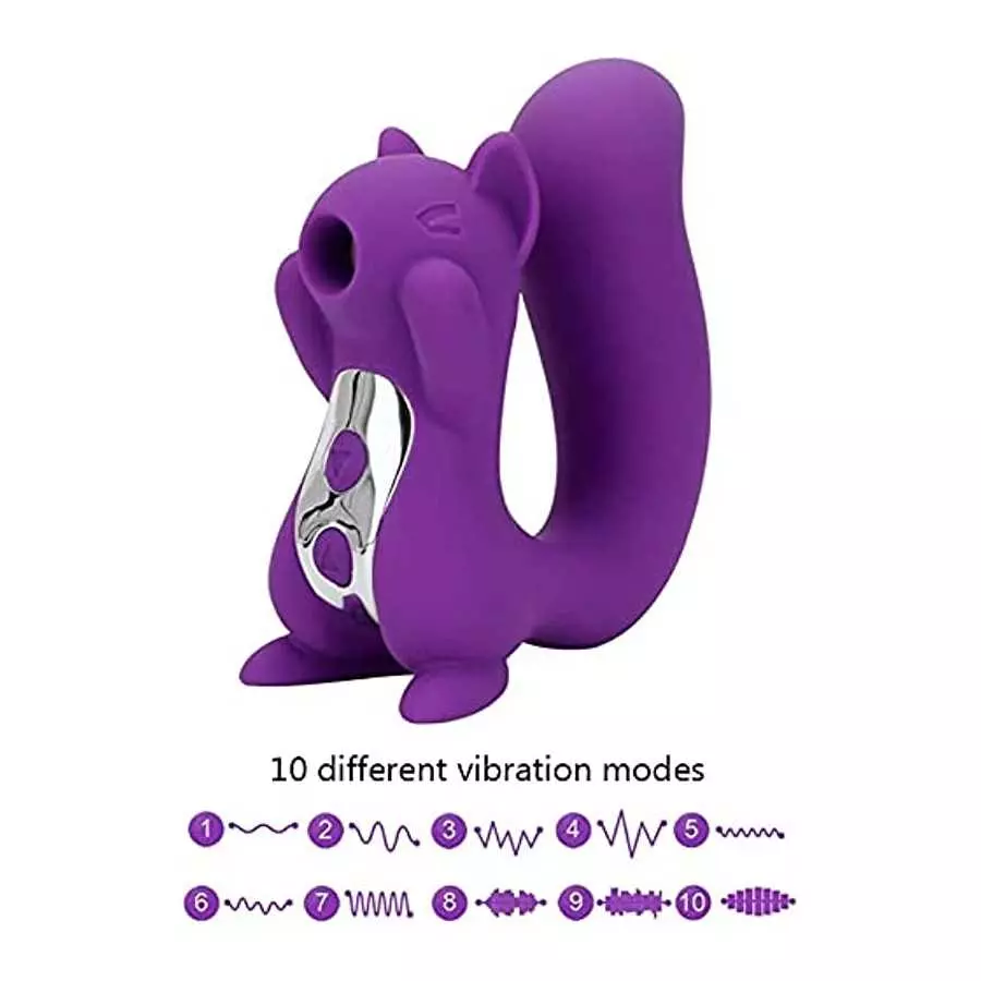 G-spot Dildo Vibrator Clitoris Licking Stimulator - Realistic Vibrating Dildos Clitoral Vaginal Adult Sex Toys with 10 & Modes, 