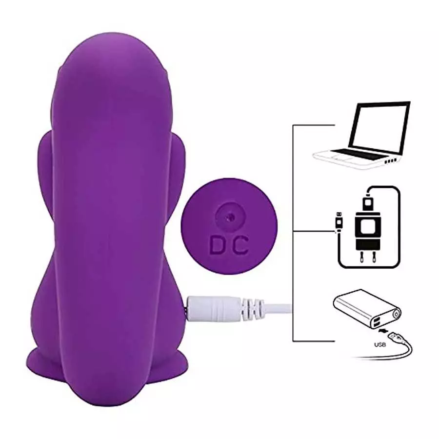 G-spot Dildo Vibrator Clitoris Licking Stimulator - Realistic Vibrating Dildos Clitoral Vaginal Adult Sex Toys with 10 & Modes, 