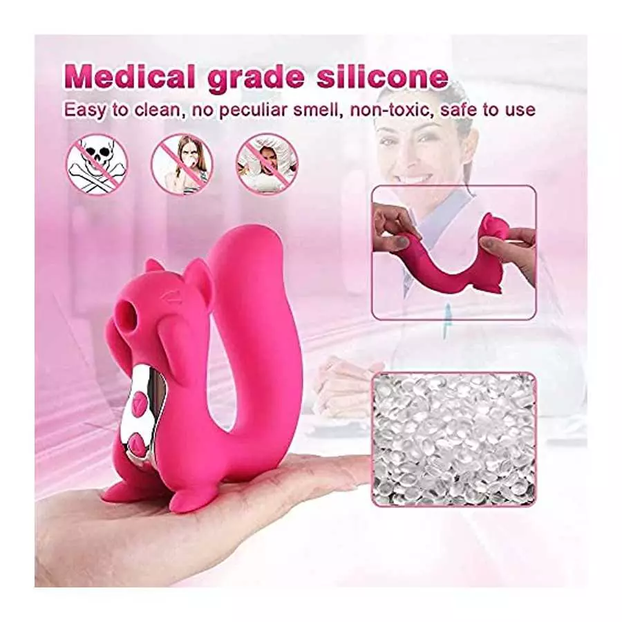 G-spot Dildo Vibrator Clitoris Licking Stimulator - Realistic Vibrating Dildos Clitoral Vaginal Adult Sex Toys with 10 & Modes, 