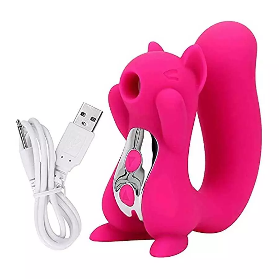G-spot Dildo Vibrator Clitoris Licking Stimulator - Realistic Vibrating Dildos Clitoral Vaginal Adult Sex Toys with 10 & Modes, 