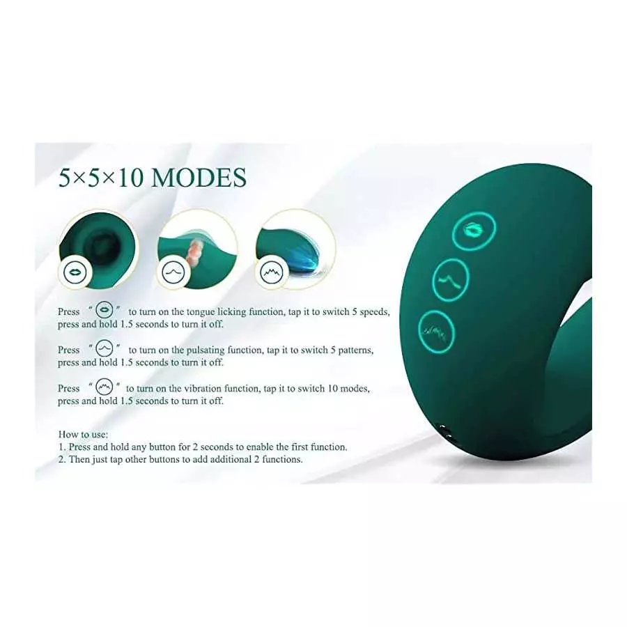 Female Masturbator 3 in 1 Clit Sucker Dildo G-Spot Vibrator Sucking Vibrators for Women Clitoral Stimulator Sex Toys