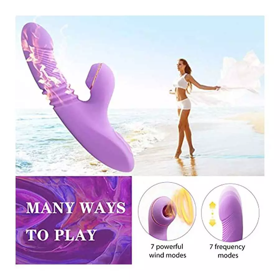 Clitoral Vibrators Adult Sex Toys for Women Couple, Rabbit Sucking Vibrator-Clitoralis Stimulator for Women, G spot Vibrator wit