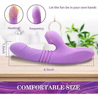 Clitoral Vibrators Adult Sex Toys for Women Couple, Rabbit Sucking Vibrator-Clitoralis Stimulator for Women, G spot Vibrator wit