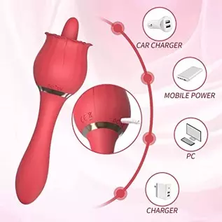 Rose Toy Vibrator for Women,Nipples Clitoris Stimulator,with 10 Modes & 20 Powerful Vibration,G Spot Clitoral Vibrator Dildo Sex Rose Toy Vibrator for Women,Nipples Clitoris Stimulator,with 10 Modes & 20 Powerful Vibration,G Spot Clitoral Vibrator Dildo Sex