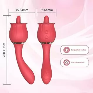 Rose Toy Vibrator for Women,Nipples Clitoris Stimulator,with 10 Modes & 20 Powerful Vibration,G Spot Clitoral Vibrator Dildo Sex Rose Toy Vibrator for Women,Nipples Clitoris Stimulator,with 10 Modes & 20 Powerful Vibration,G Spot Clitoral Vibrator Dildo Sex