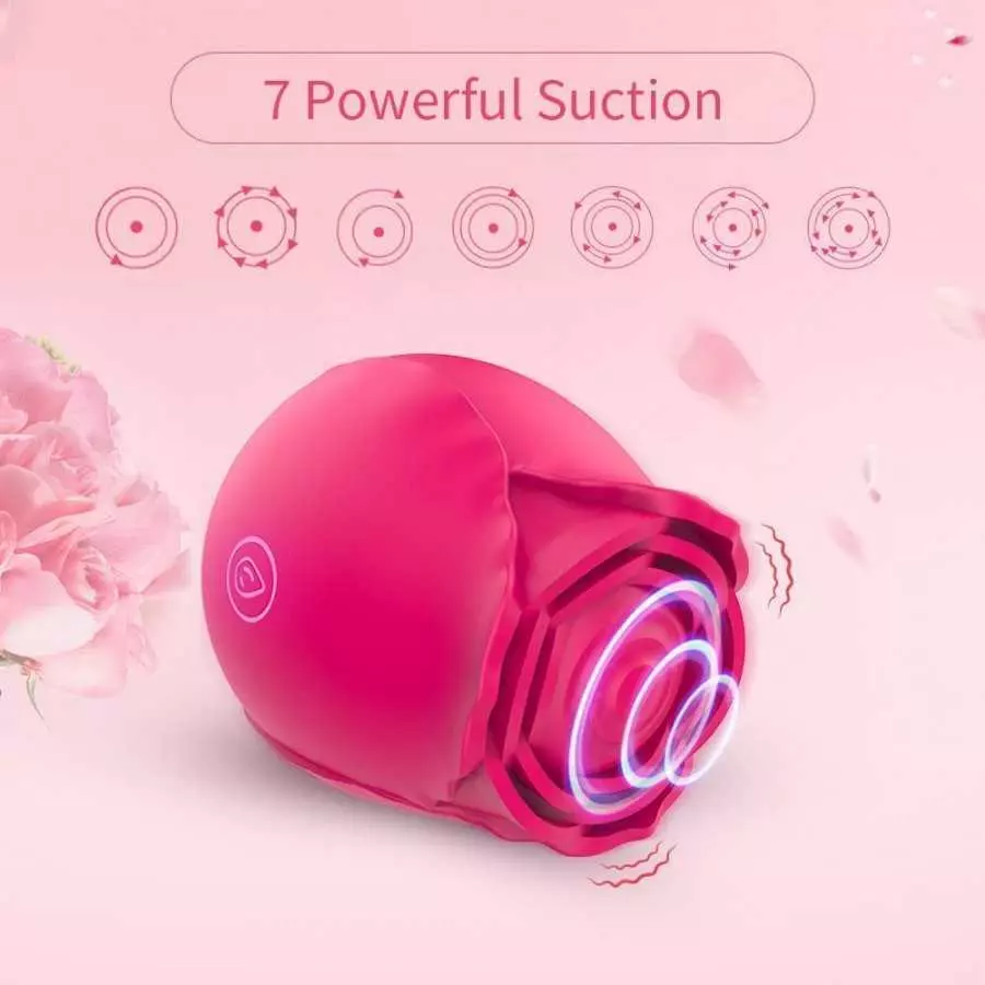 2023 New Rose Toy Rose Sex Stimulator for Women Clitoralis Sucker for Women Toy Sex Toy Pink J16