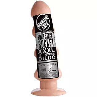 Four Stage Rocket Dildo Flesh