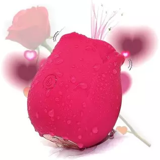 Rose Toys Vibrator for Women, Vlatne Clitoral Vibrator Sex Stimulator with Different Modes, Nipple Clitoris Masturbating Toy for