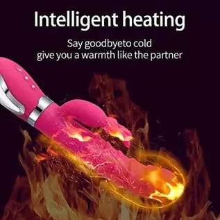 ISEYMI G Spot Rabbit Vibrator for Women Bunny Ears Clitoris G-spot Stimulation,Waterproof Dildo with 7 Powerful Vibrations Recha ISEYMI G Spot Rabbit Vibrator for Women Bunny Ears Clitoris G-spot Stimulation,Waterproof Dildo with 7 Powerful Vibrations Recha