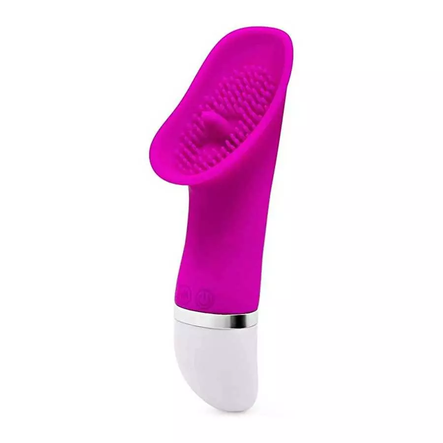 Clitoris Stimulator for Women 3 in 1 Rose Sex Adult Toy with Tongue Vagina Bullet Clit Licking Vibrator Nipple Licking Push G-sp
