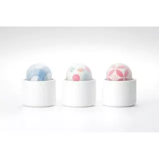 TENGA HMT-03 iroha Temari Hana Vibrator for Women, Palm-Sized Waterproof Rechargeable Vibrator