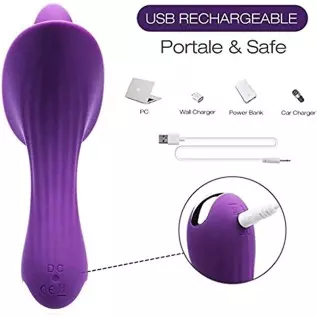Rose Toy for Woman - Rose Vibrator Pleasure Rose Sex Toy Clit Sucker Adult Sensory Toys Clitoral Stimulator with 10 Vibrating fo