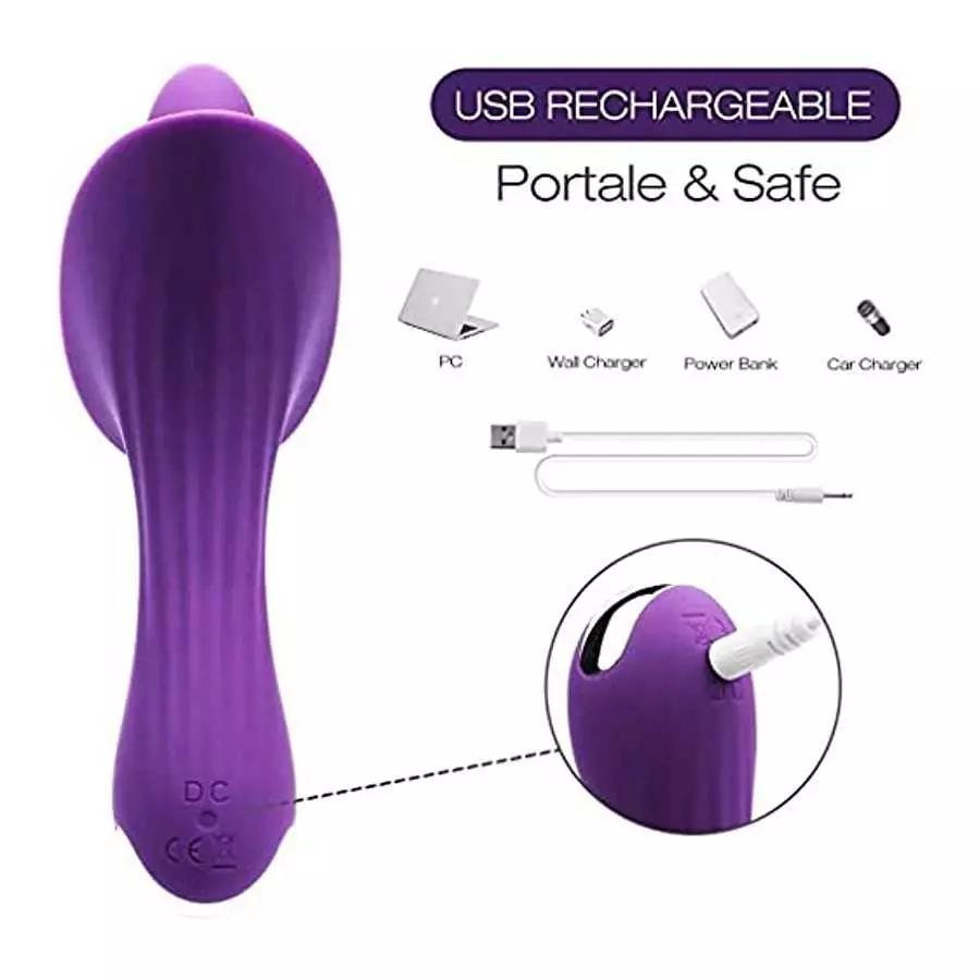 Rose Toy for Woman - Rose Vibrator Pleasure Rose Sex Toy Clit Sucker Adult Sensory Toys Clitoral Stimulator with 10 Vibrating fo