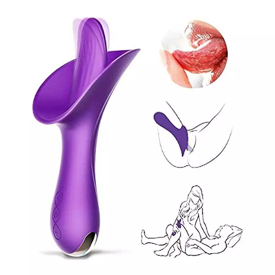 Rose Toy for Woman - Rose Vibrator Pleasure Rose Sex Toy Clit Sucker Adult Sensory Toys Clitoral Stimulator with 10 Vibrating fo