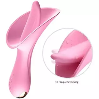 Rose Toy for Woman - Rose Vibrator Pleasure Rose Sex Toy Clit Sucker Adult Sensory Toys Clitoral Stimulator with 10 Vibrating fo