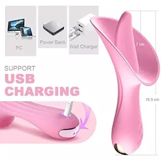 Rose Toy for Woman - Rose Vibrator Pleasure Rose Sex Toy Clit Sucker Adult Sensory Toys Clitoral Stimulator with 10 Vibrating fo