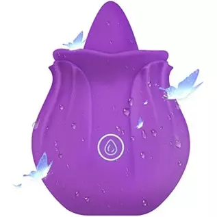Sex Tongue for Licking, Rose Toy for Women Pleasure, Clitorals Stimulator, Electric Women Relaxing Toy, Woman Suction 10 Modes (