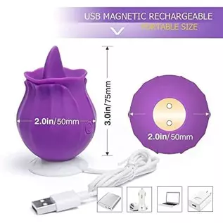 Sex Tongue for Licking, Rose Toy for Women Pleasure, Clitorals Stimulator, Electric Women Relaxing Toy, Woman Suction 10 Modes ( Sex Tongue for Licking, Rose Toy for Women Pleasure, Clitorals Stimulator, Electric Women Relaxing Toy, Woman Suction 10 Modes (
