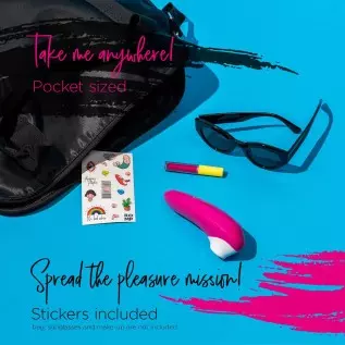 ROMP Shine Clitoral Sucking Toy - Clit Stimulator - Waterproof Clitoral Sucker Vibrator with 10 Intesity Levels - Vibrating Adul ROMP Shine Clitoral Sucking Toy - Clit Stimulator - Waterproof Clitoral Sucker Vibrator with 10 Intesity Levels - Vibrating Adul