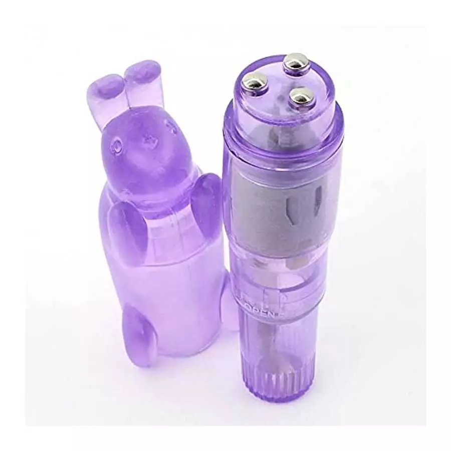 Pocket Rocket Vibrator - Removable Rabbit Tickler Sleeve - Powerful Clit Vibrations for Intense Orgasms Pocket Rocket Vibrator - Removable Rabbit Tickler Sleeve - Powerful Clit Vibrations for Intense Orgasms