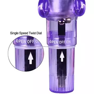 Pocket Rocket Vibrator - Removable Rabbit Tickler Sleeve - Powerful Clit Vibrations for Intense Orgasms Pocket Rocket Vibrator - Removable Rabbit Tickler Sleeve - Powerful Clit Vibrations for Intense Orgasms