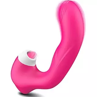 G-Spot Vibrator for Women - 3 in 1 Vaginal Clitoris Vibrator Stimulator with 10 Modes, Waterproof Rechargeable Dildo Vibrator To