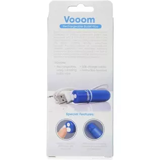 Screaming O Charged Vooom Rechargeable Bullet Vibe, Pink,1 Count,SCVCHGBULPK
