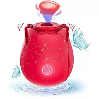 Clitorals Sucking Toys vibrabrators Sex for Womens Toys for Couples Sex The Rose Toy for Women Pleasure， Rose Bud Toy Gifts for 