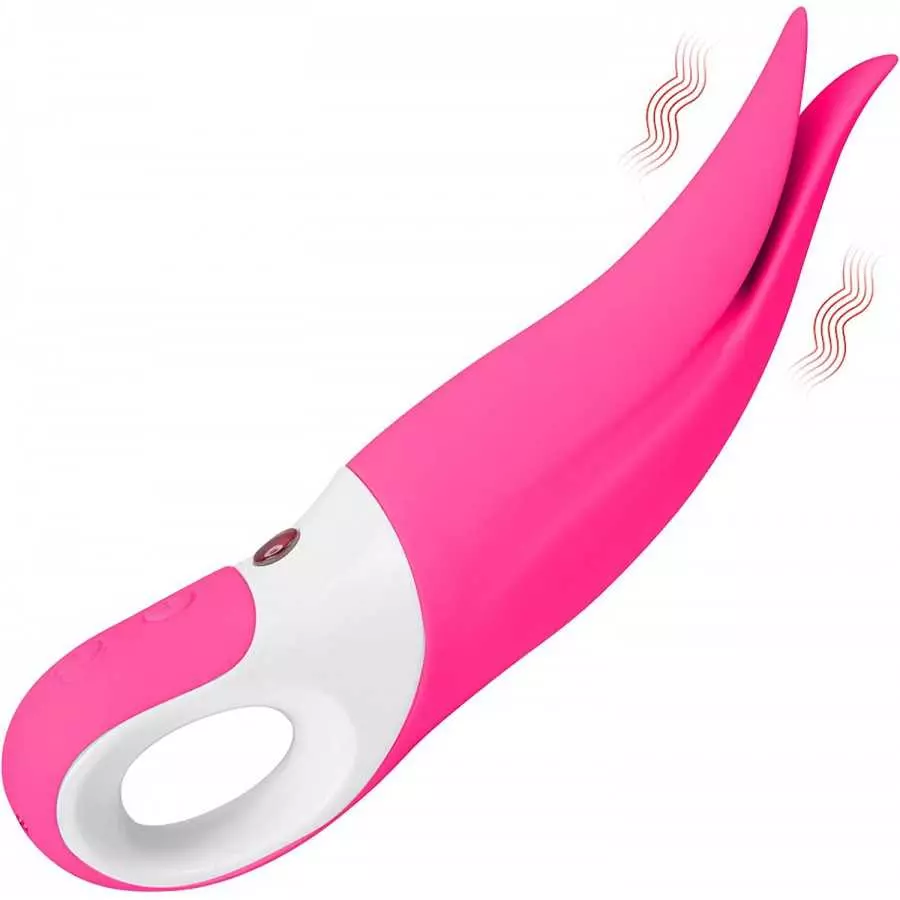 CHUNYUI Clitoris Vibrator for Clitoris Stimulation, High-Speed Licking Low Noise Clit/Nipples Stimulator G Spot Vibrator with 10 CHUNYUI Clitoris Vibrator for Clitoris Stimulation, High-Speed Licking Low Noise Clit/Nipples Stimulator G Spot Vibrator with 10