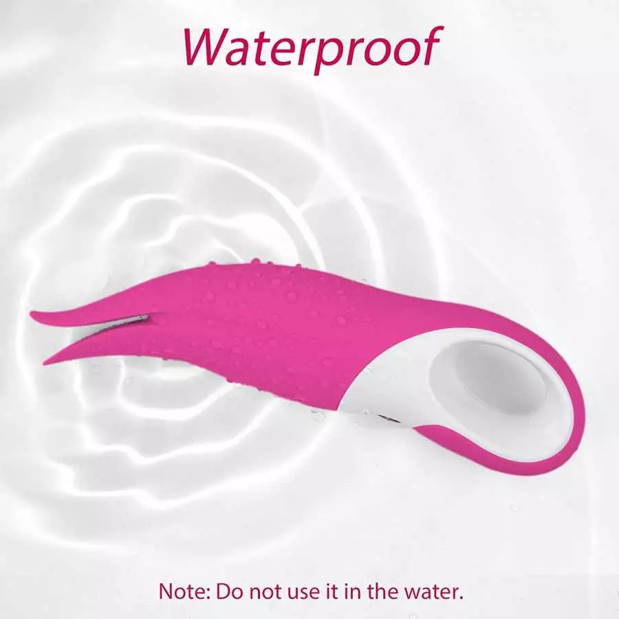 CHUNYUI Clitoris Vibrator for Clitoris Stimulation, High-Speed Licking Low Noise Clit/Nipples Stimulator G Spot Vibrator with 10