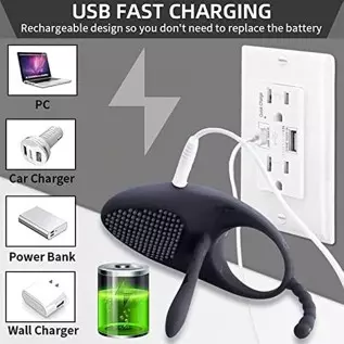 Rechargeable Clitoral G-spot Vibrator, 10 Vibration Modes Dildo Vibrator Clitoral Stimulator Longer Harder Stronger Erection Enh Rechargeable Clitoral G-spot Vibrator, 10 Vibration Modes Dildo Vibrator Clitoral Stimulator Longer Harder Stronger Erection Enh