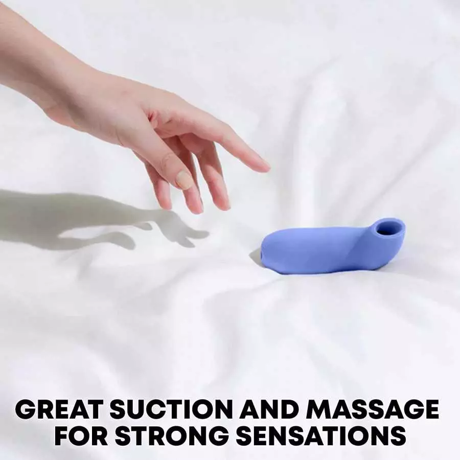 Dame Products AER Massager for Women Suction Soft Seal Angles Feeling Thrilling Comfortable Stress Relief, Release Powerful Stro