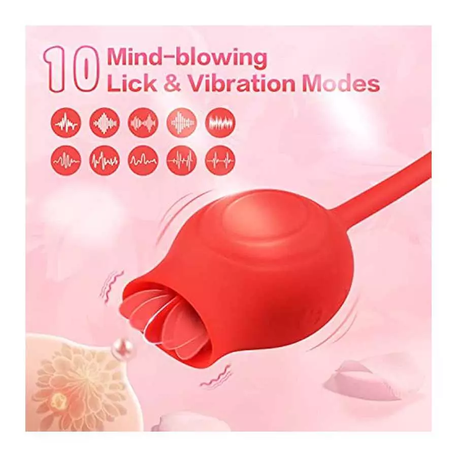 ErotiPorcel Waterproof Adult Sex Toys Vibrator for Woman Tongue Licking Massager for Women Pleasure Wireless USB Rechargeable To