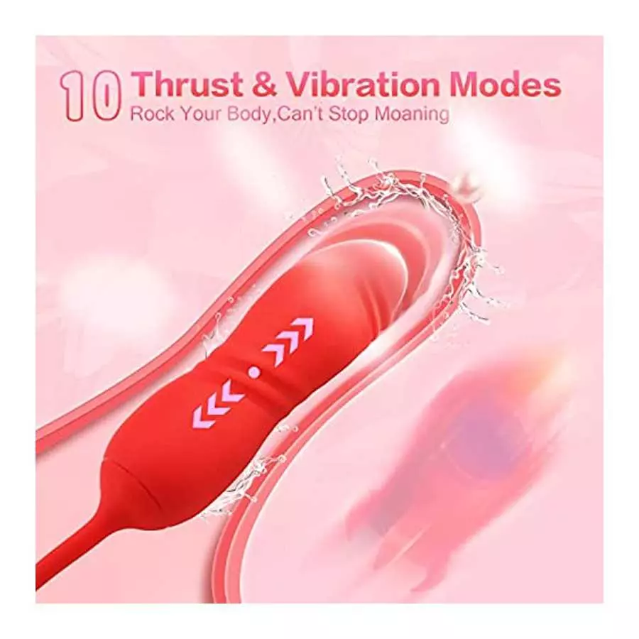 ErotiPorcel Waterproof Adult Sex Toys Vibrator for Woman Tongue Licking Massager for Women Pleasure Wireless USB Rechargeable To
