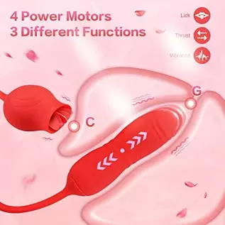 ErotiPorcel Waterproof Adult Sex Toys Vibrator for Woman Tongue Licking Massager for Women Pleasure Wireless USB Rechargeable To