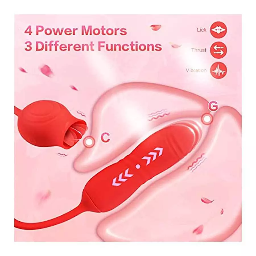 ErotiPorcel Waterproof Adult Sex Toys Vibrator for Woman Tongue Licking Massager for Women Pleasure Wireless USB Rechargeable To