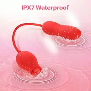 ErotiPorcel Waterproof Adult Sex Toys Vibrator for Woman Tongue Licking Massager for Women Pleasure Wireless USB Rechargeable To