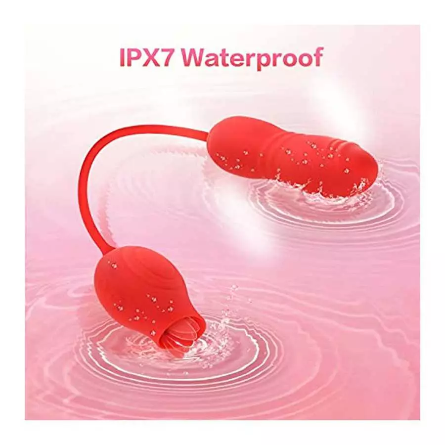 ErotiPorcel Waterproof Adult Sex Toys Vibrator for Woman Tongue Licking Massager for Women Pleasure Wireless USB Rechargeable To