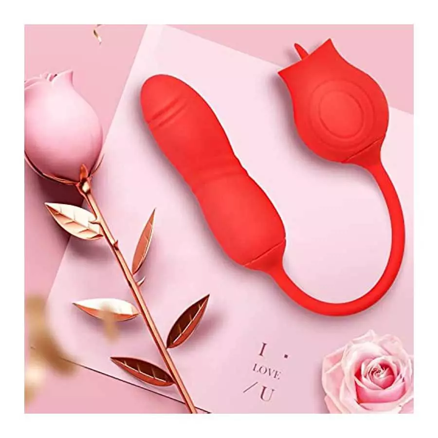 ErotiPorcel Waterproof Adult Sex Toys Vibrator for Woman Tongue Licking Massager for Women Pleasure Wireless USB Rechargeable To