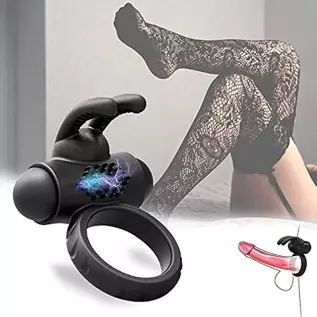 Couples Vibrator for Penis and Clitoral Stimulation Sex Toys - Cock Ring Vibrator with 9 Powerful Vibrations, Wireless Remote Co Couples Vibrator for Penis and Clitoral Stimulation Sex Toys - Cock Ring Vibrator with 9 Powerful Vibrations, Wireless Remote Co