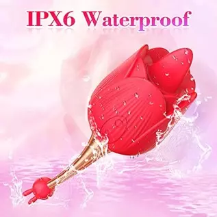 Rose Sex Toy for Womens,2 in 1 and 9 Vibration Modes, Thrusting Rose Vibritator Clitoral Nipple Vibrators Adult Sex,Nipple Sucke Rose Sex Toy for Womens,2 in 1 and 9 Vibration Modes, Thrusting Rose Vibritator Clitoral Nipple Vibrators Adult Sex,Nipple Sucke