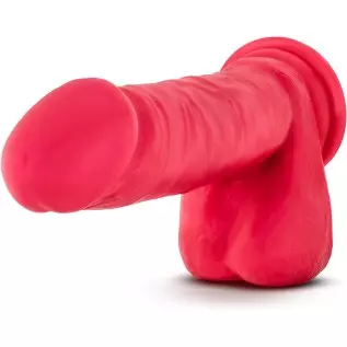 Blush Ruse Big Poppa - 8” Realistic Dildo Premium Puria Platinum Cured Silicone - 2” Thick - Luxury UltraSilk Smooth - Strap On 