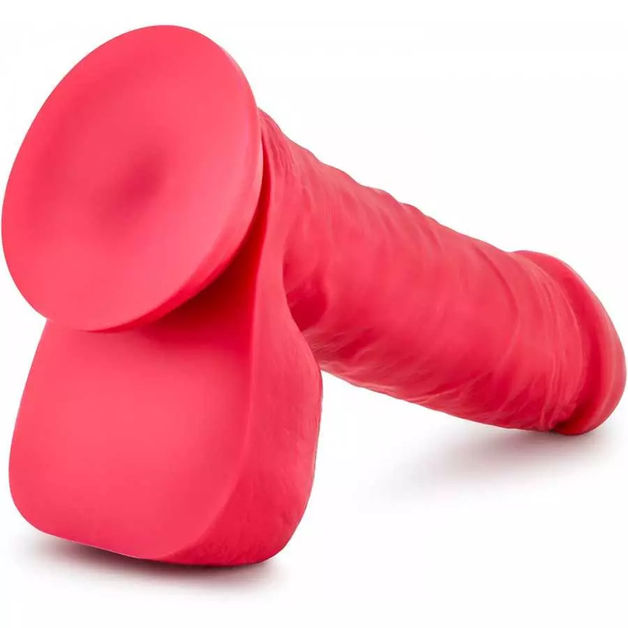 Blush Ruse Big Poppa - 8” Realistic Dildo Premium Puria Platinum Cured Silicone - 2” Thick - Luxury UltraSilk Smooth - Strap On 