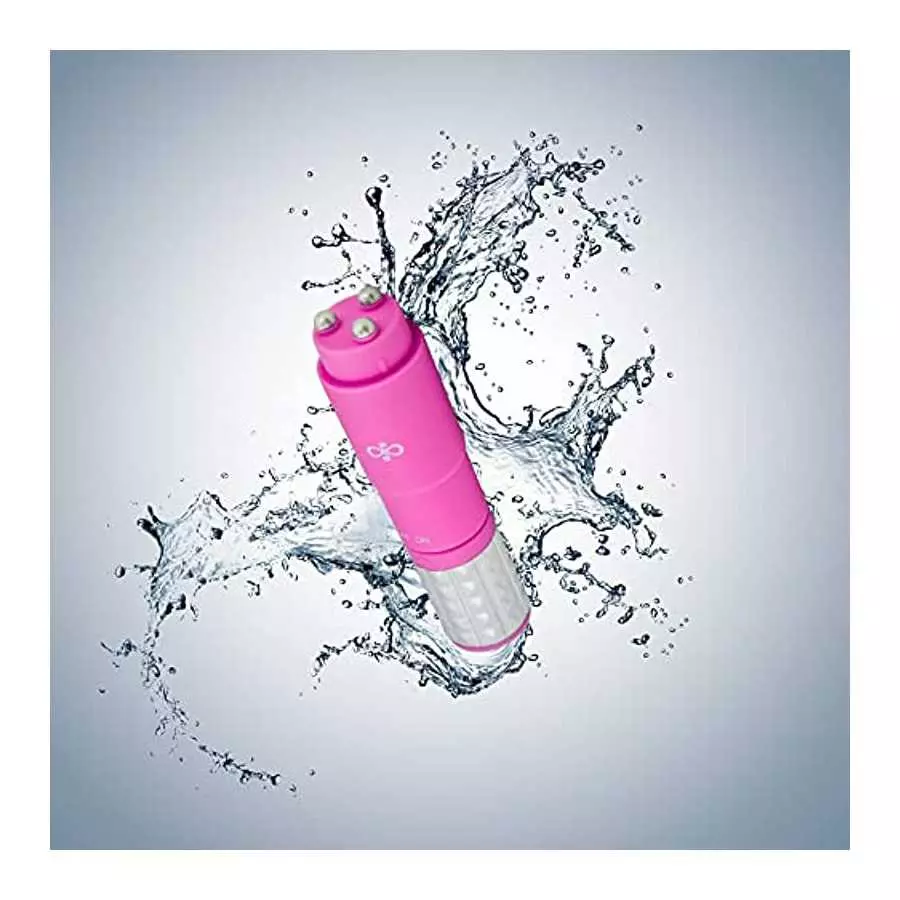 Rose Revitalize Massage Kit - Massager, Clitoral, External Massager Vibrator - 3 Ultrasilk Smooth Puria Silicone Attachments for