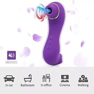 Adult Rose Vibrator Tongue Licking Toy, Female Clitoris Sucking Vibrator, There are 10 Modes Rechargeable Clitoral Sucker Nipple Adult Rose Vibrator Tongue Licking Toy, Female Clitoris Sucking Vibrator, There are 10 Modes Rechargeable Clitoral Sucker Nipple