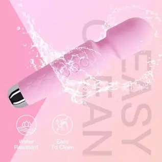 Rechargeable Personal Wand Massager - Quiet & Waterproof - 20 Patterns & 8 Speeds - Travel Bag Included - Men & Women - Perfect Rechargeable Personal Wand Massager - Quiet & Waterproof - 20 Patterns & 8 Speeds - Travel Bag Included - Men & Women - Perfect